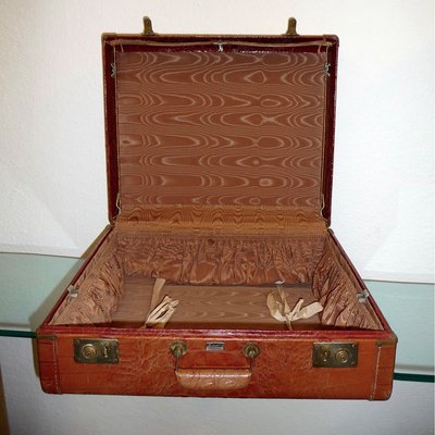 Leather Luggage from Dionite, 1950s-YGE-556805