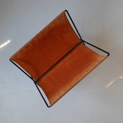 Leather Magazine Holder, 1950s-SJU-2021336