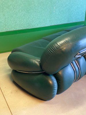 Leather Model Okay Sofa by Adriano Piazzesi, 1970s-NPC-1257289