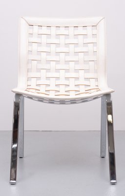 Leather Network Chair by Giancarlo from Fasem, 1980s-GCG-1263731