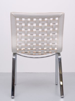 Leather Network Chair by Giancarlo from Fasem, 1980s-GCG-1263731