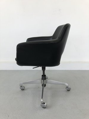 Leather Office Chair, 1960s-JWH-1365960