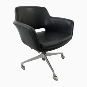 Leather Office Chair, 1960s-JWH-1365960