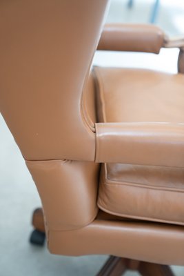 Leather Office Chair from Fior, 1980s-KNM-1015594