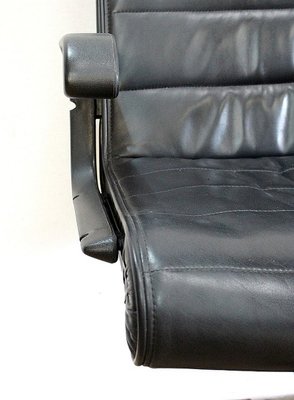 Leather Office Chairs attributed to Richard Sapper for Knoll Inc. / Knoll International, 1979, Set of 2-RVK-985029