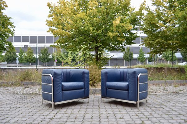 Leather Onda Sofa & 2 Armchairs by De Pas, D'Urbino & Lomazzi for Zanotta, Set of 3-UF-1029768