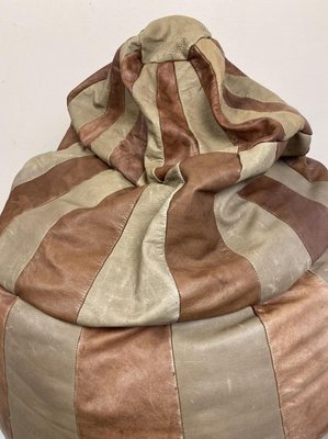 Leather Patchwork Bean Bag from de Sede, 1970s-WZZ-803979