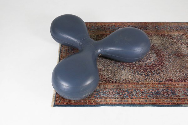 Leather Pouf by Lowie Vermeersch for Durlet, 1999-YSY-1798143