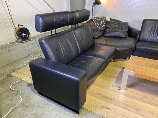 Leather Sofa Arion in Black from Stressless, 2000s-LGU-2011842