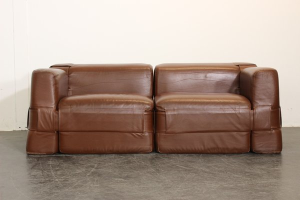 Leather Sofa by Mario Bellini for Cassina, 1960s-VGV-1394902