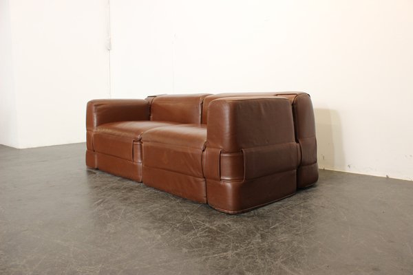 Leather Sofa by Mario Bellini for Cassina, 1960s-VGV-1394902