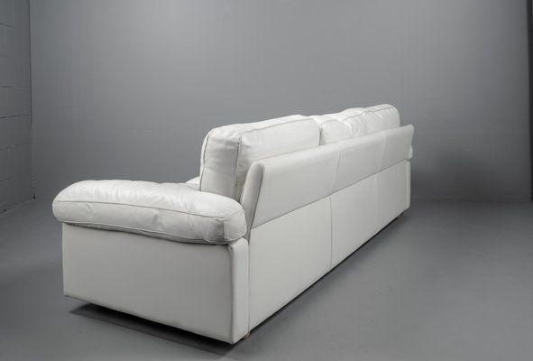 Leather Sofa by Tito Agnoli for Poltrona Frau, 1970s-VLO-2019773