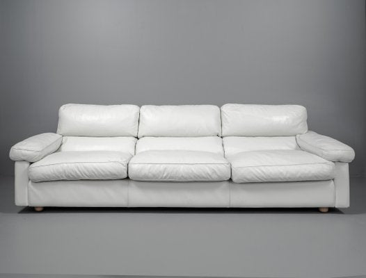 Leather Sofa by Tito Agnoli for Poltrona Frau, 1970s-VLO-2019773