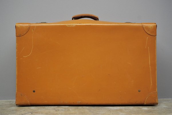 Leather Suitcase, Milan, Italy, 1950s-KNM-1031093