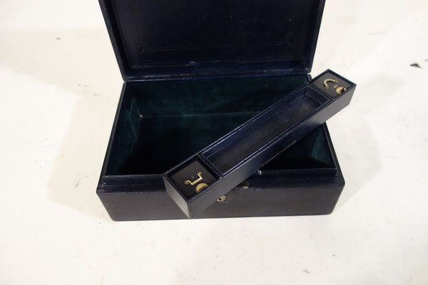 Leather Writing Case With Key from Milne Edinburgh, 1920s-EMZ-799279