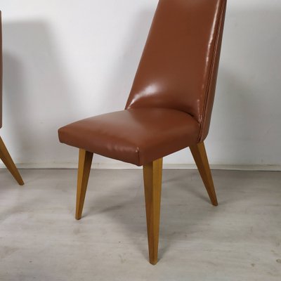 Leatherette Chairs, Set of 8-EAD-1029407