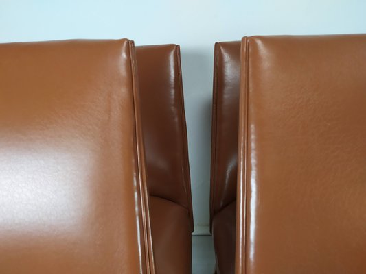 Leatherette Chairs, Set of 8-EAD-1029407