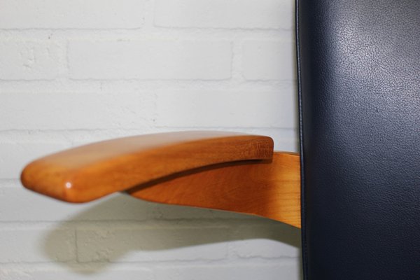 Leatherette Swing Model Dining Chair by Cor Van Os Culemborg, 1960s, Set of 6-ZA-1088002