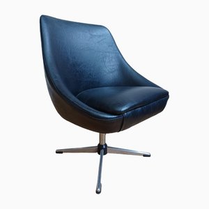 Leatherette Swivel Chair, 1970s-ZQS-1442113