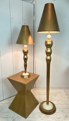 Leeazanne Table Lamp and Floor Lamp from Lam Lee, Set of 2-WZZ-970366