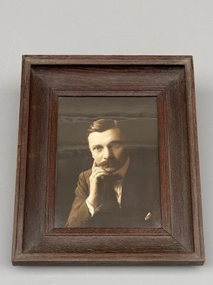 LeMercier, Man with Mustache, Early 20th Century, Photograph, Framed-QKG-1356622