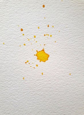 Lemon Juice, Original Watercolor Drawing by Antonietta Valente, 2020-ZCI-892032