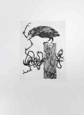 Leo Guida, Crow, Etching, 1972-ZCI-1788619