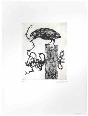 Leo Guida, Crow, Etching, 1972-ZCI-1781733