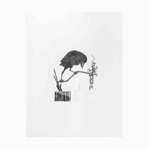 Leo Guida, Crow on the Branch, Etching, 1972-ZCI-1788628