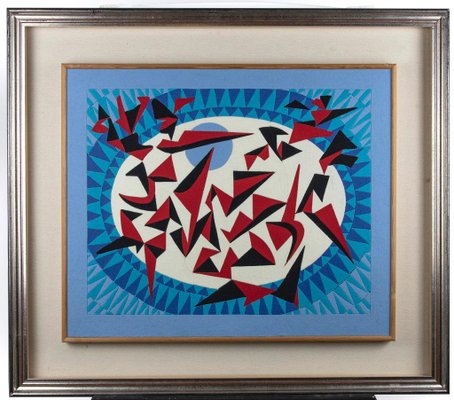 Leo Guida, Flight, Original Acrylic Painting, 1997-ZCI-1379008