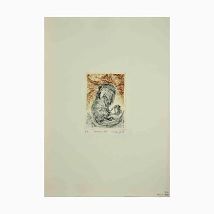 Leo Guida, Lemur, Original Etching, 1970s-ZCI-1379225