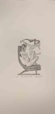 Leo Guida, The Armchair, Original Etching, 1989-ZCI-996269