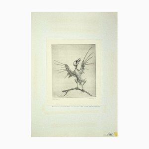 Leo Guida, The Bird, Original Etching, 1972-ZCI-890968