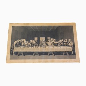 Leonardo Da Vinci, The Last Supper, 1800s, Reproduction Print-OAQ-1373445