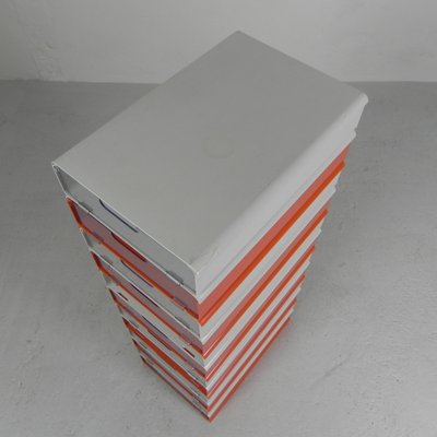 Letter Trays by Giugiaro for Lavatelli, 1970s, Set of 12-TL-1793744