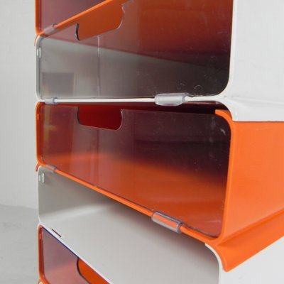 Letter Trays by Giugiaro for Lavatelli, 1970s, Set of 12-TL-1793744