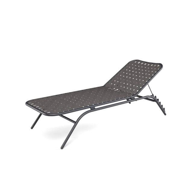 Yard Stackable sunbed by Emu