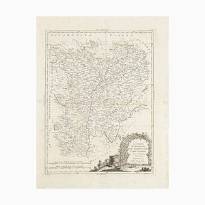 Li Governi di Borgogna - Original Ancient Map - 1777 1777-ZCI-760841