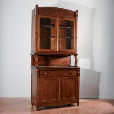 Liberty Double Body Display Cabinet in Fir, 1920s-RAQ-2016958