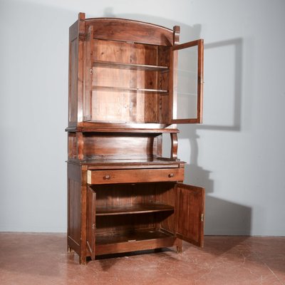 Liberty Double Body Display Cabinet in Fir, 1920s-RAQ-2016958