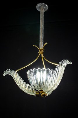 Liberty Pendants or Lanterns by Ercole Barovier, 1940s, Set of 2-MBH-1032419