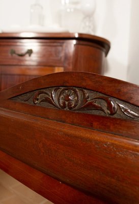 Liberty Sideboard in Oak Veneered Walnut with Mirror, 1930s-EBW-2018354