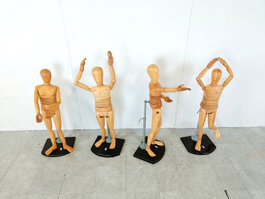 Life Size Artistic Child Sized Lay Figures, 1980s, Set of 4-IRH-1816854