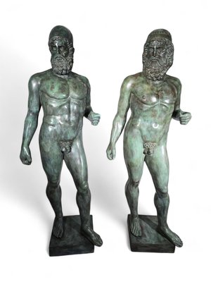 Life-Size Sculptures of the Riace Warriors, 1980, Set of 2-FDW-2024417