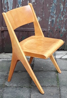 Light Beechwood Side Chair from Casala, 1960s-HOI-842282