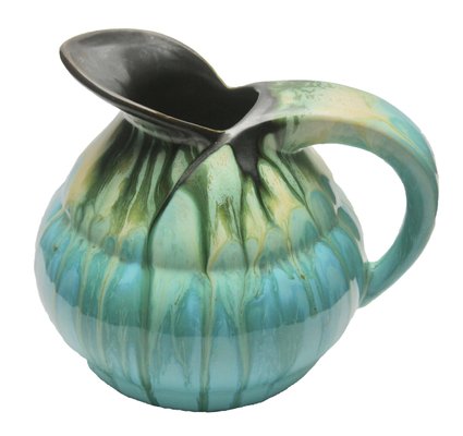 Light Blue Drop Glaze Ceramic Pitcher, Belgium-MJY-1148761