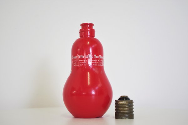 Light Bulb-Shaped Bottle from Due Moretti Cremacaffè, 1970s-KNM-935190