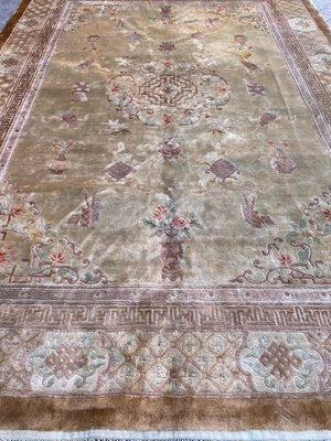 Light Chinese Silk Rug-YMM-1061542