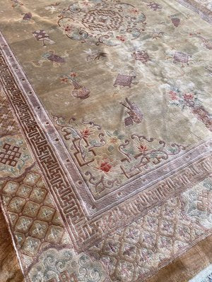 Light Chinese Silk Rug-YMM-1061542