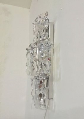 Light Glass Sconce from Kinkeldey, 1970s-RGF-788491